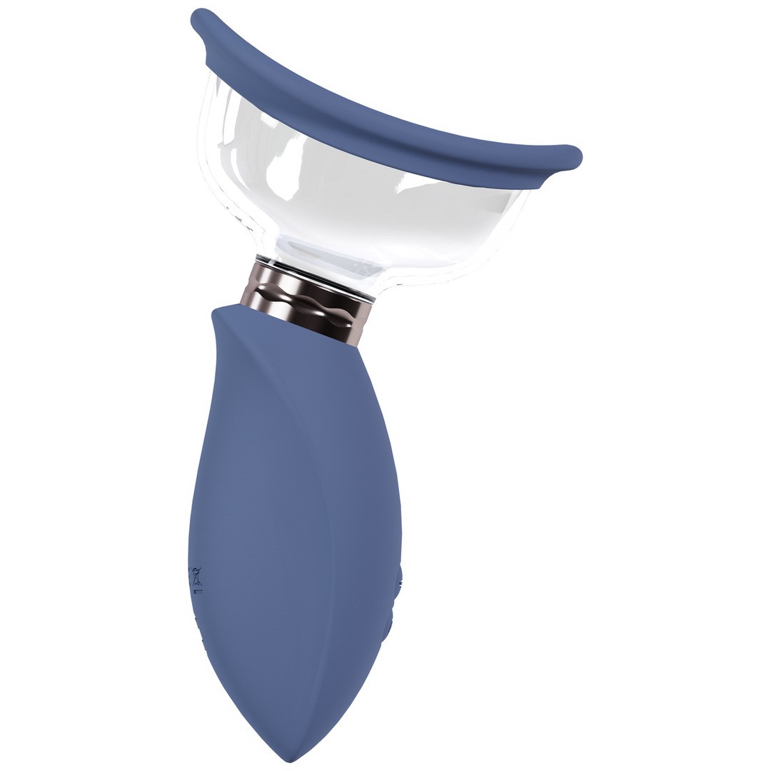 BOMBA PARA VULVA E SEIOS AROUSING BLUE PUMPED - Image 4