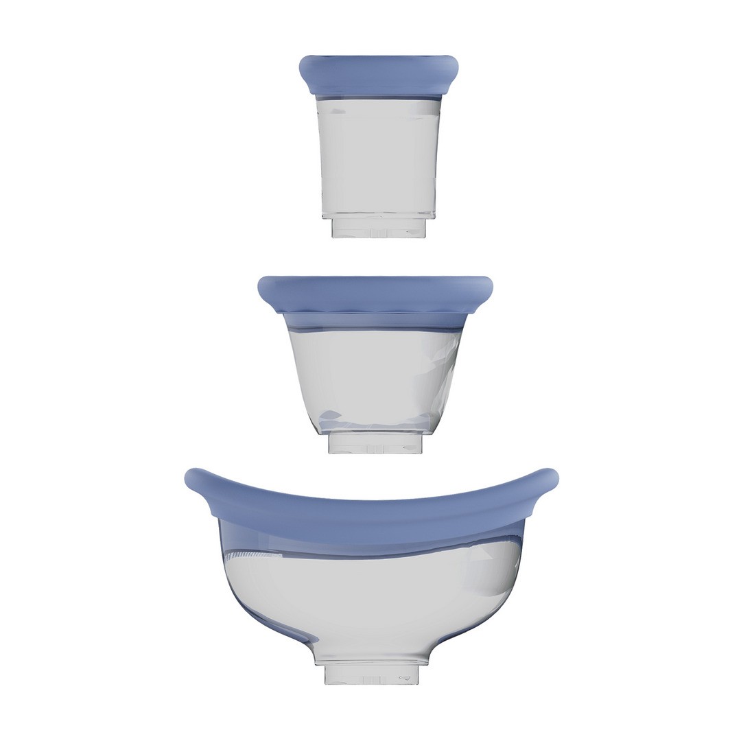 BOMBA PARA VULVA E SEIOS AROUSING BLUE PUMPED - Image 5
