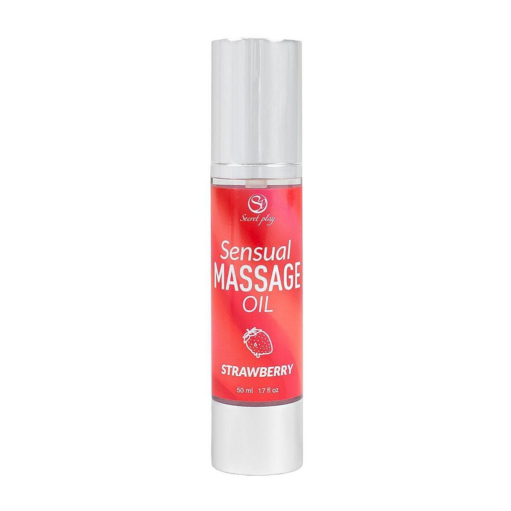 ÓLEO DE MASSAGEM AROMA MORANGO 50 ML SECRET PLAY - Image 4