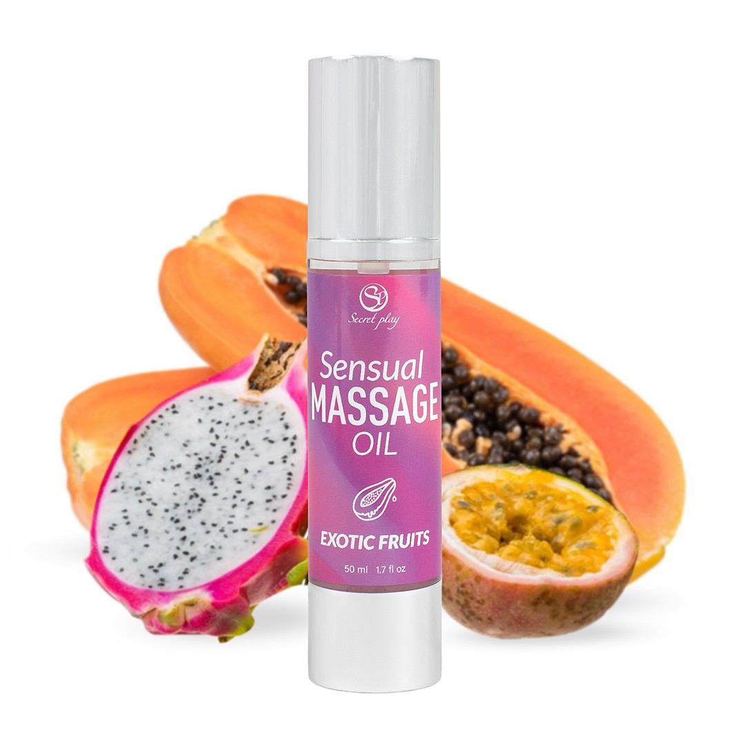 ÓLEO DE MASSAGEM AROMA FRUTAS EXÓTICAS 50 ML SECRET PLAY - Image 5