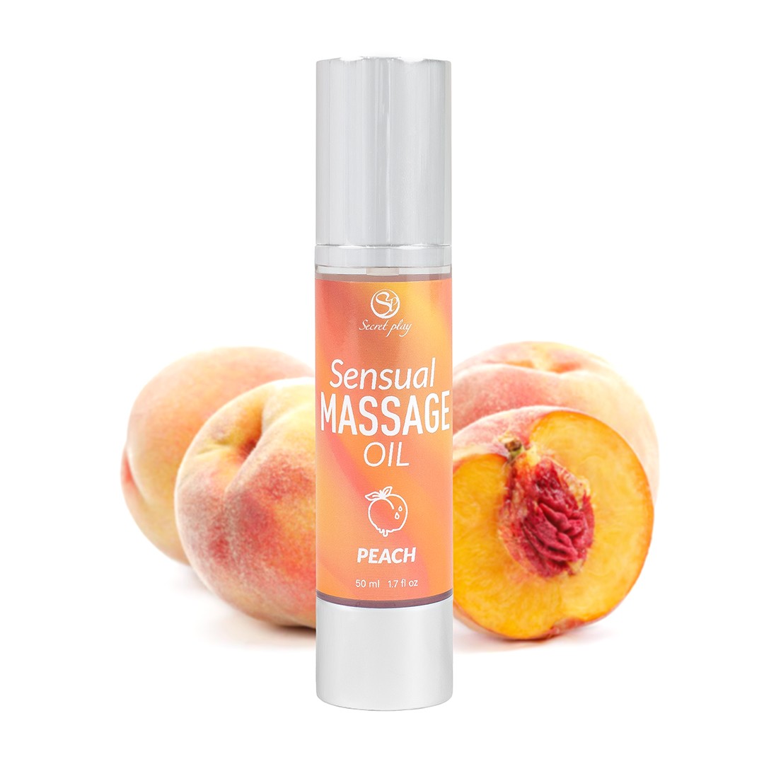 ÓLEO DE MASSAGEM AROMA PÊSSEGO 50 ML SECRET PLAY - Image 5