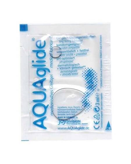 SAQUETA DE LUBRIFICANTE AQUAGLIDE NEUTRO 3 ML