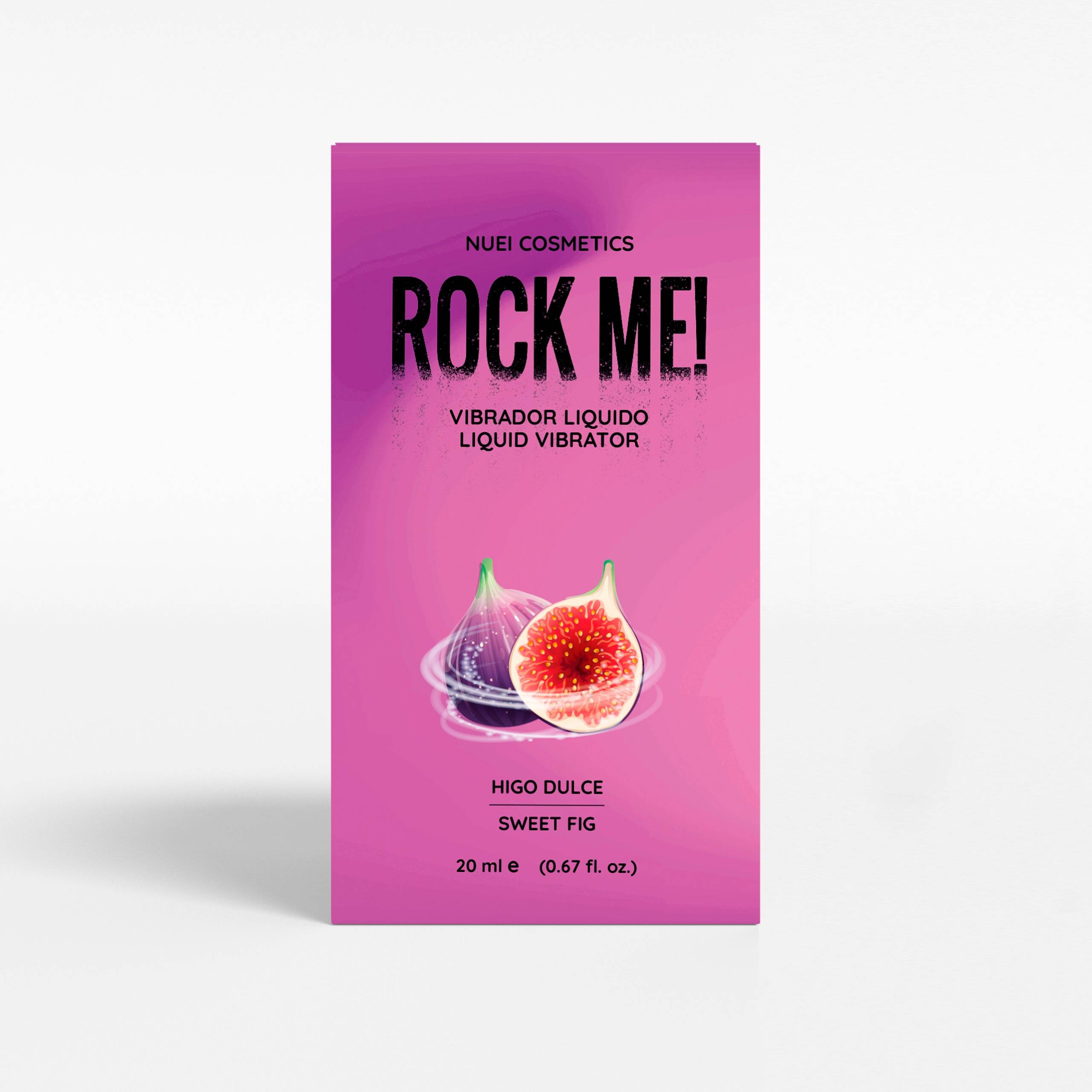 ROCK ME! VIBRADOR LÍQUIDO FIGO DOCE 20ML NUEI