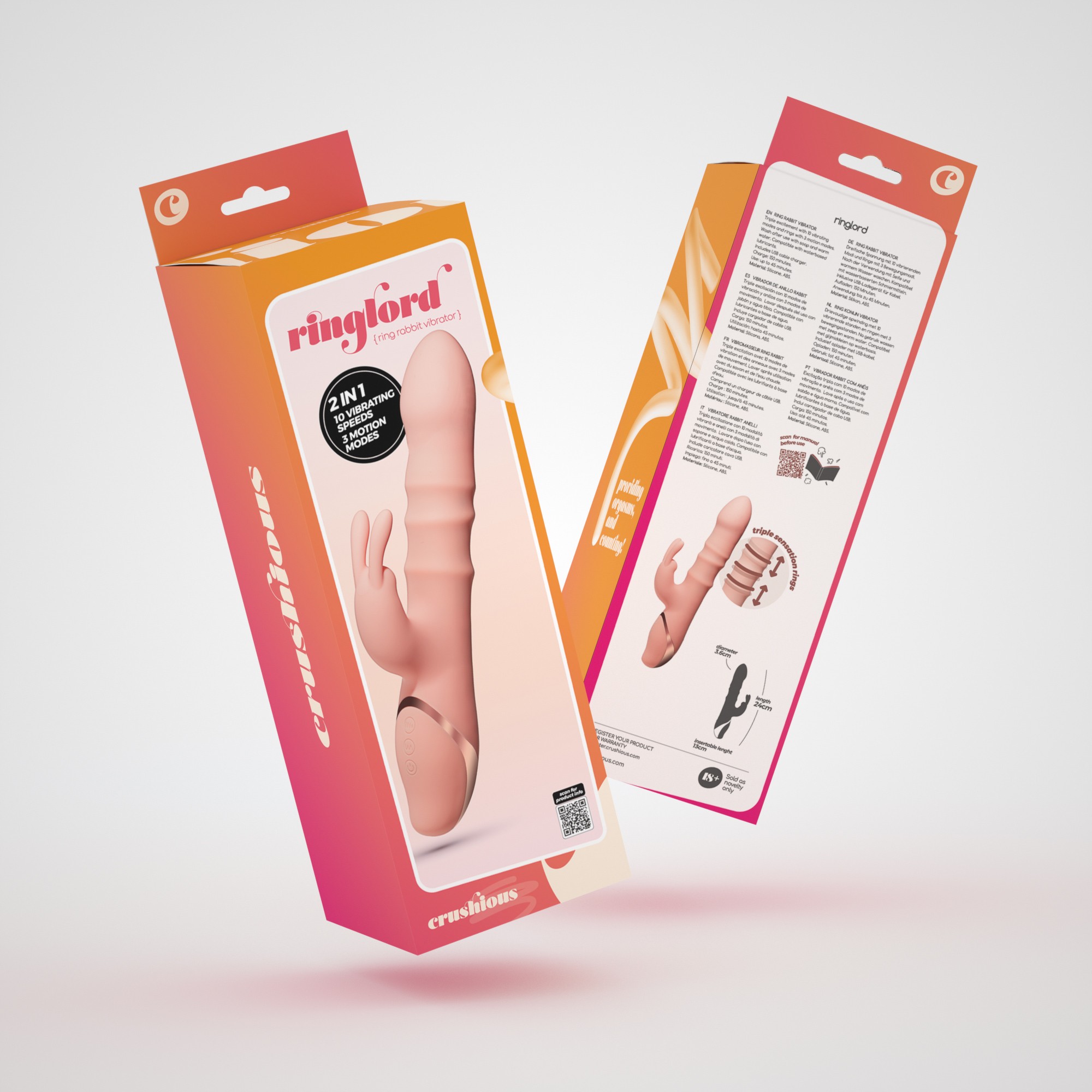 VIBRADOR RINGLORD RABBIT CRUSHIOUS - Image 7