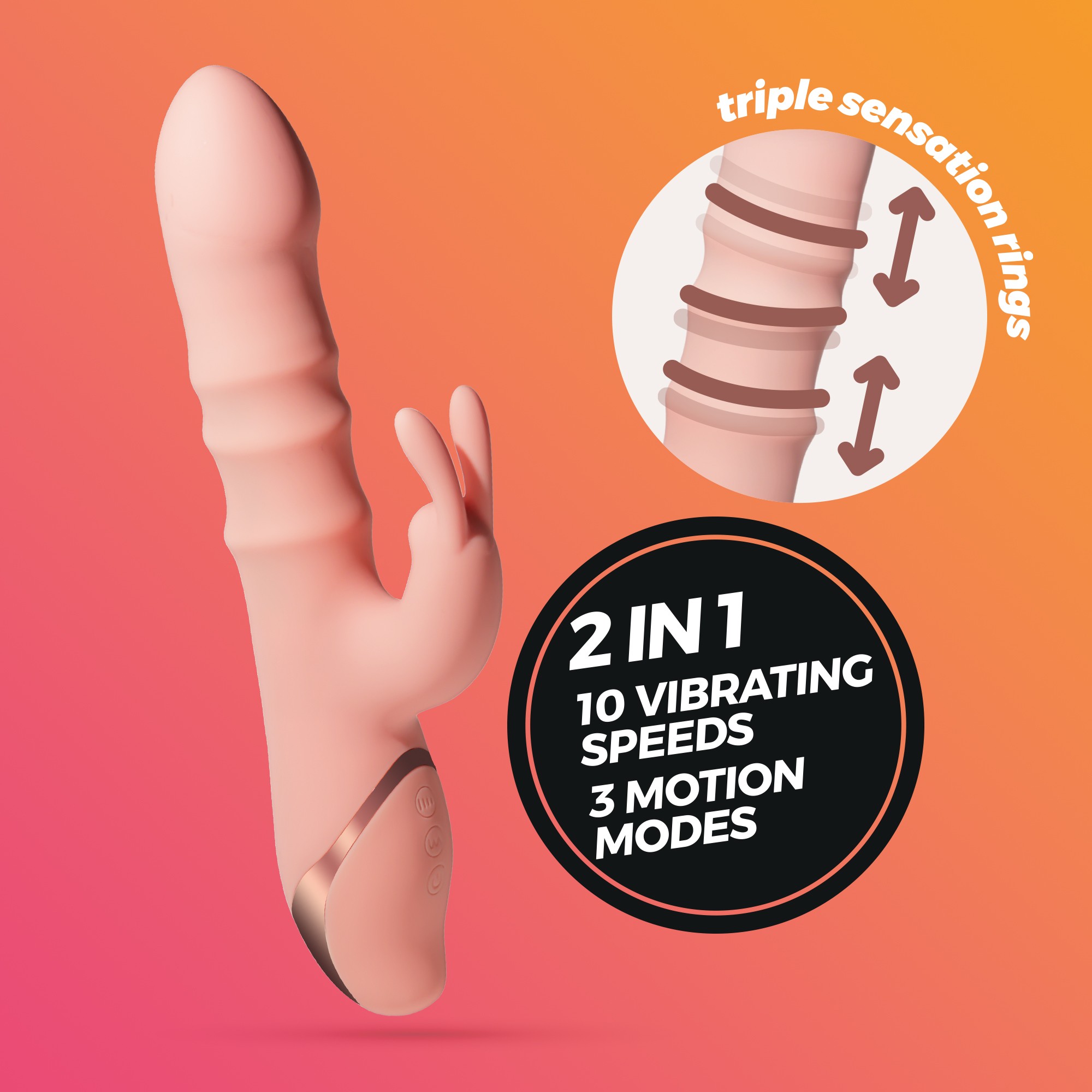 VIBRADOR RINGLORD RABBIT CRUSHIOUS - Image 10