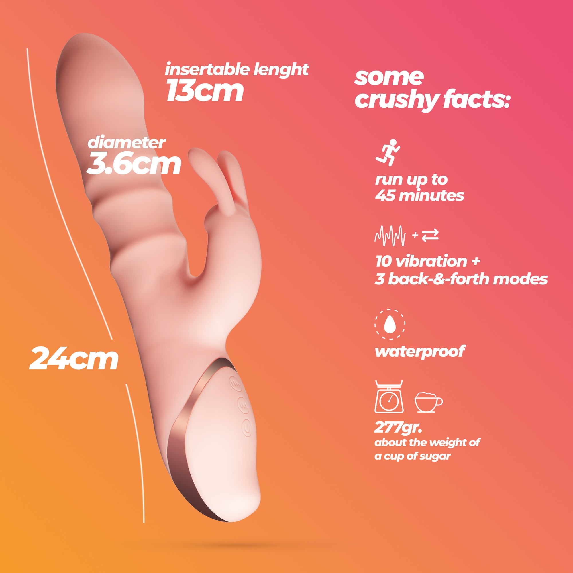 VIBRADOR RINGLORD RABBIT CRUSHIOUS - Image 8