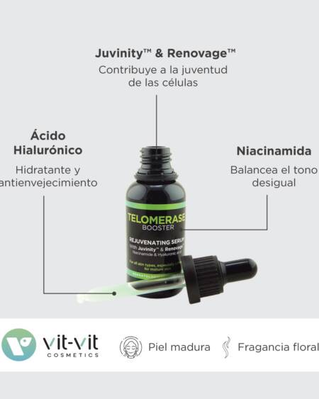 SERÚM TELOMERASE BOOSTER VIT VIT COSMETICS 30ML