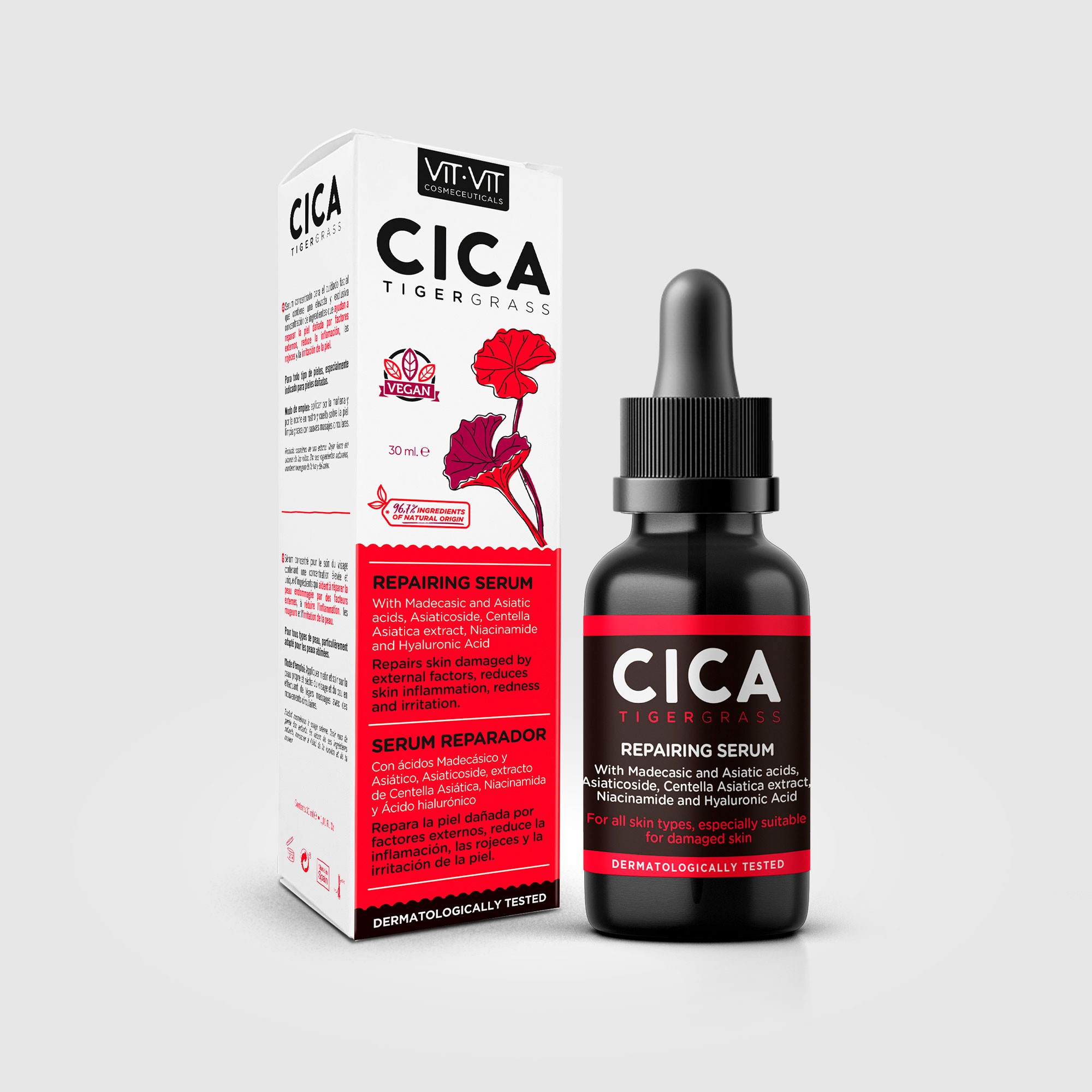 SERÚM CICA TIGERGRASS VIT VIT COSMETICS 30ML - Image 6
