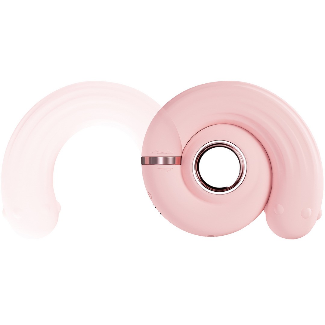 VIBRADOR COM PÉROLAS ROTATIVAS PERLES SWIRL ROSA LOVELINE - Image 3
