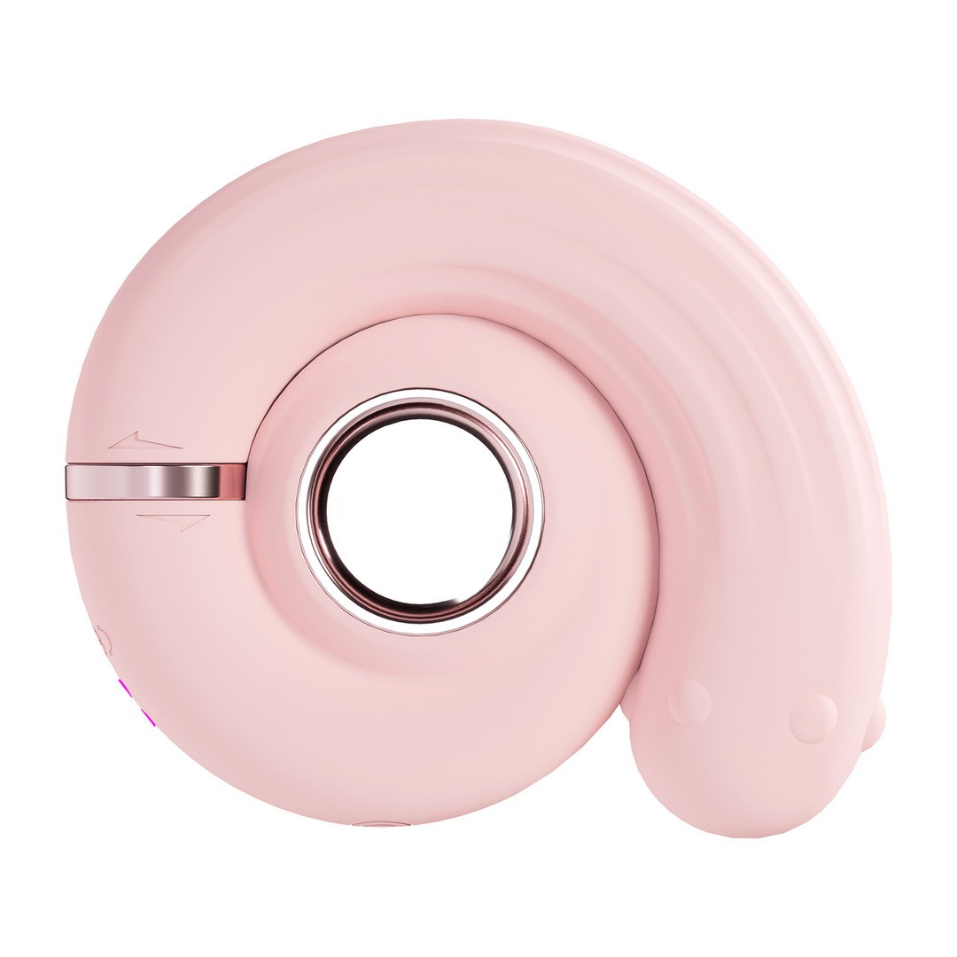 VIBRADOR COM PÉROLAS ROTATIVAS PERLES SWIRL ROSA LOVELINE - Image 4