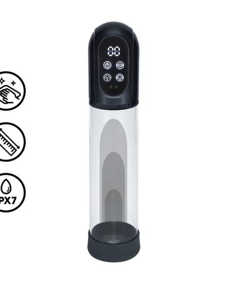 BOMBA PARA O PÉNIS AUTOMÁTICA E MASTURBADOR ENGAGE GUN METAL PUMPED