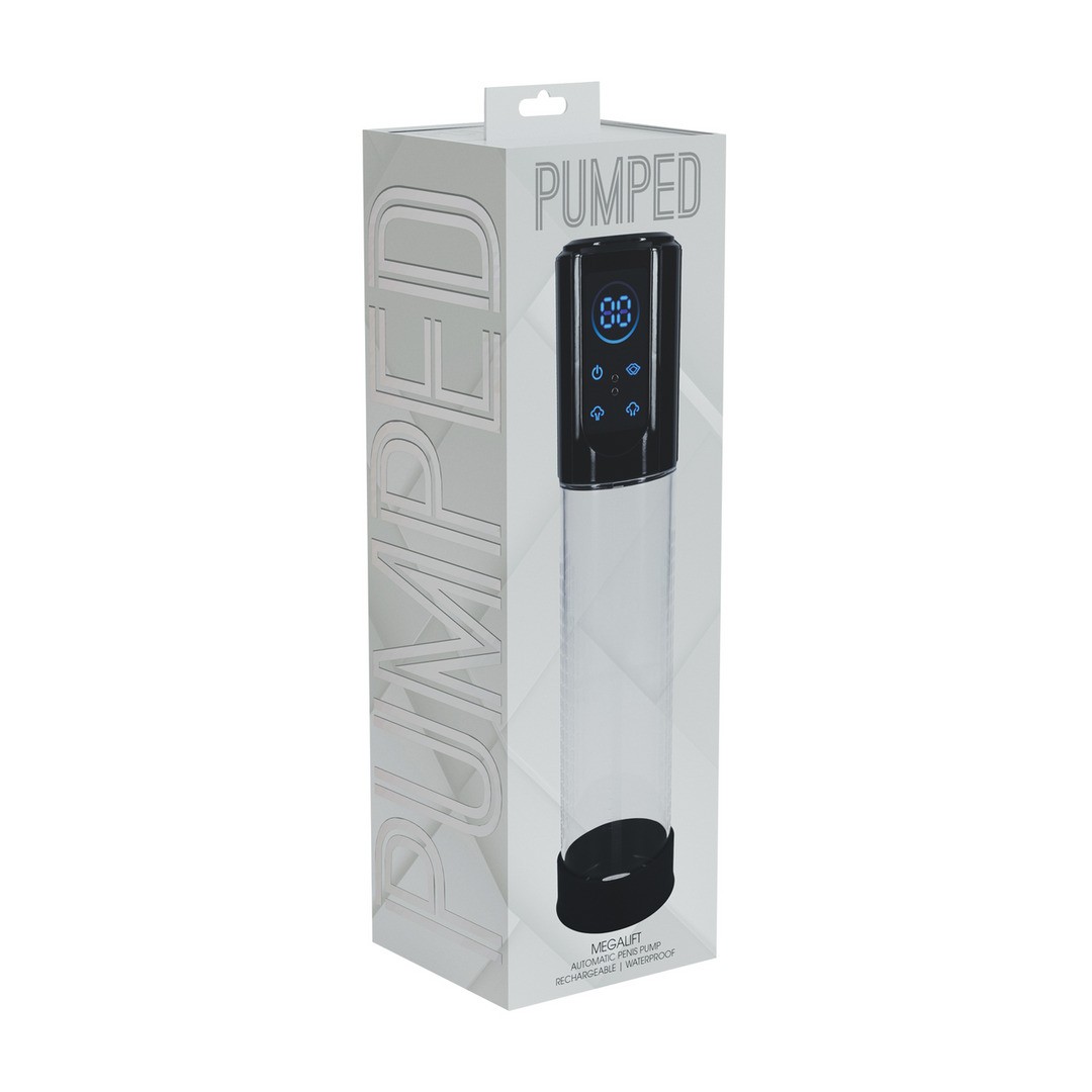 BOMBA PARA O PÉNIS AUTOMÁTICA MEGALIFT PRETO PUMPED - Image 3