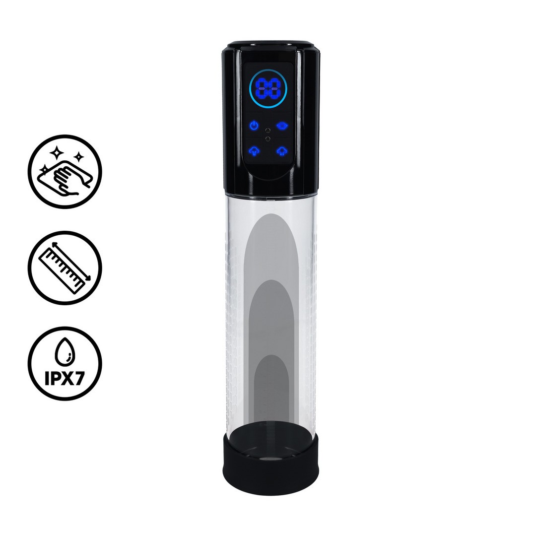 BOMBA PARA O PÉNIS AUTOMÁTICA MEGALIFT PRETO PUMPED
