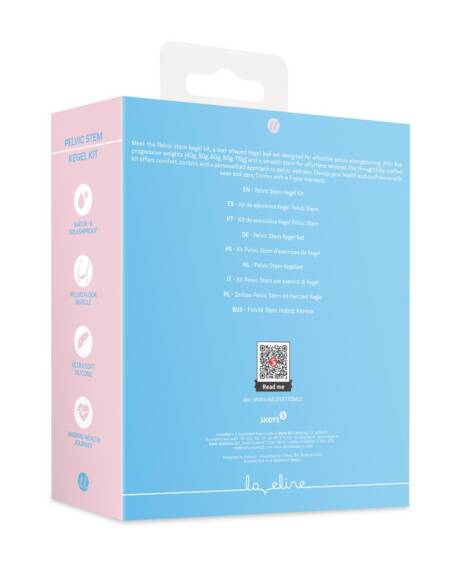 CONJUNTO DE 5 BOLAS VAGINAIS PELVIC STEM KEGEL KIT MULTICOLOR LOVELINE