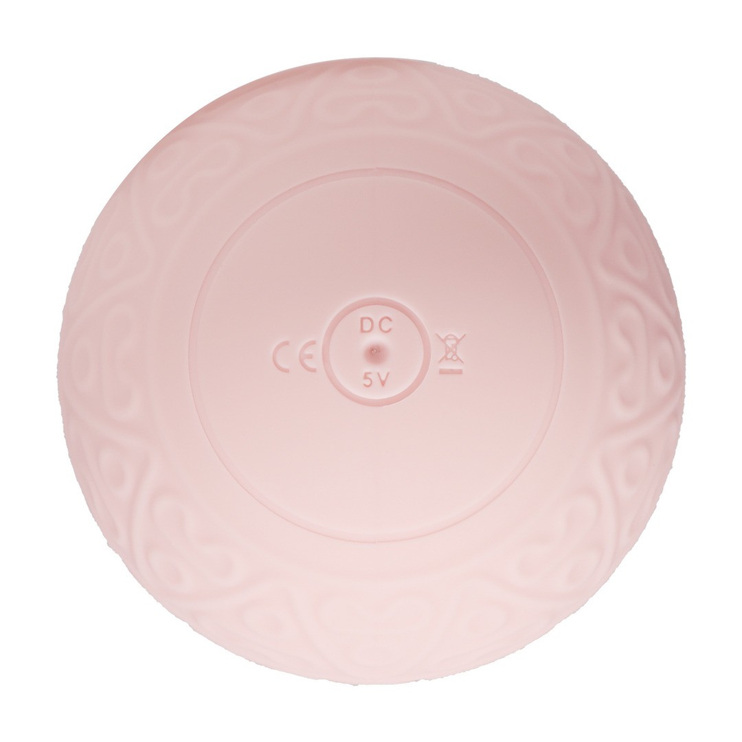 MASSAJADOR COM VIBRAÇÃO E FUNÇÃO DE AQUECIMENTO ROSA LOVELINE - Image 5