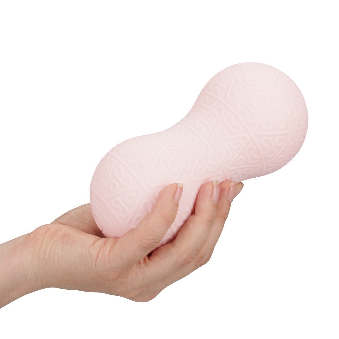 MASSAJADOR COM VIBRAÇÃO E FUNÇÃO DE AQUECIMENTO ROSA LOVELINE - Image 6