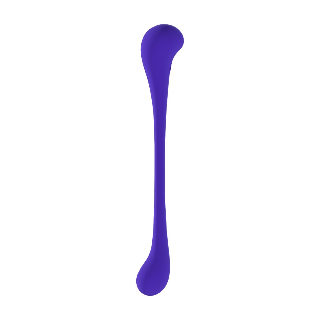 VIBRADOR FLEXÍVEL COM COMANDO DUAL-ENDED BENDABLE ROXO LOVELINE - Image 4