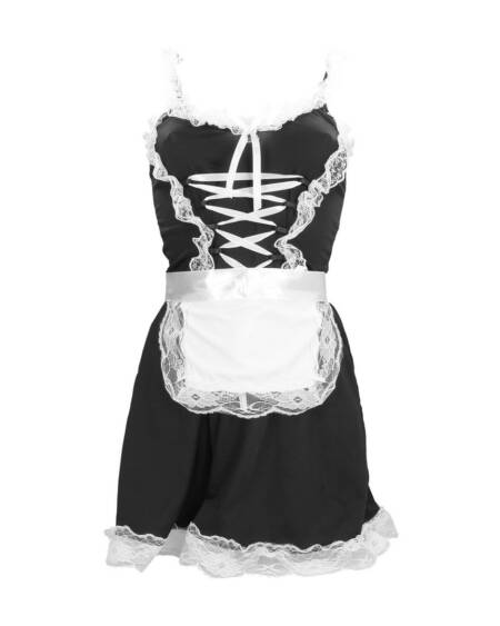 FANTASIA DE CRIADA PRETO S-LINE