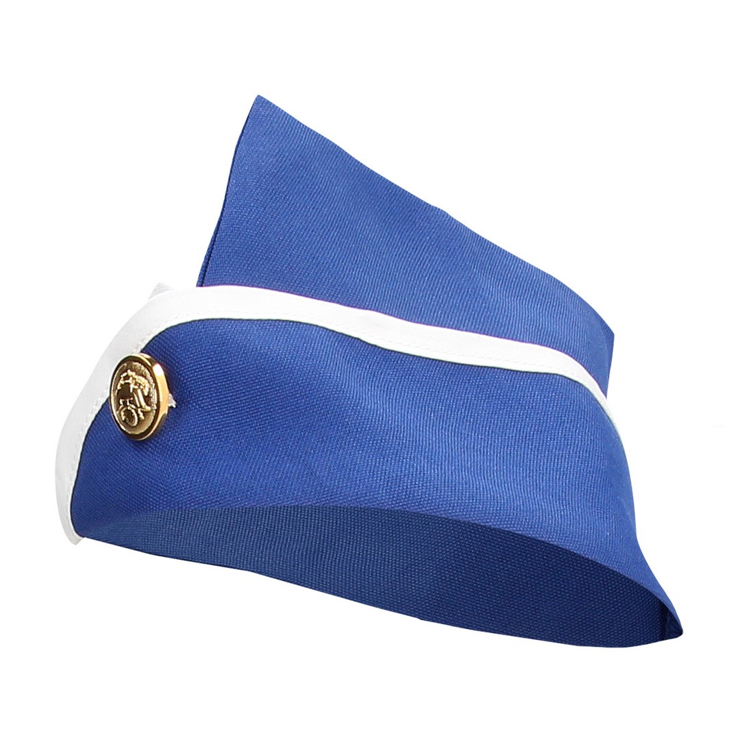 FANTASIA DE HOSPEDEIRA AZUL/BRANCO S-LINE - Image 3