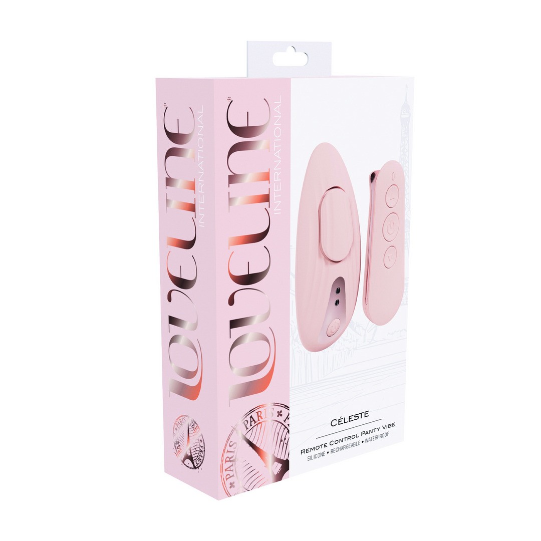 VIBRADOR DE CUECA COM COMANDO CÉLESTE ROSA LOVELINE - Image 3