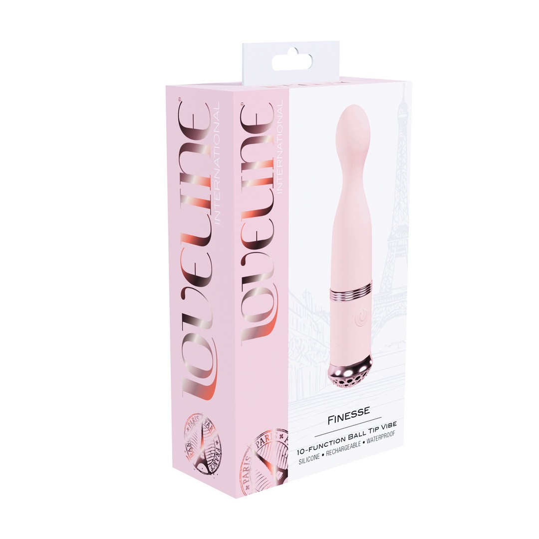 VIBRADOR FINESSE BALL TIP VIBE ROSA LOVELINE - Image 3