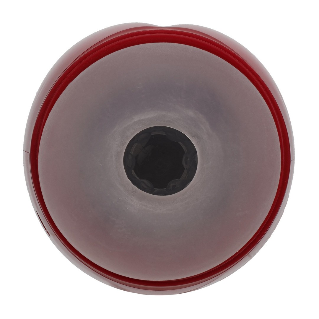 MASTURBADOR VIBRATÓRIO COM SUCÇÃO E SUPORTE DE TELEFONE VIRTUO METALLIC RED PUMPED
