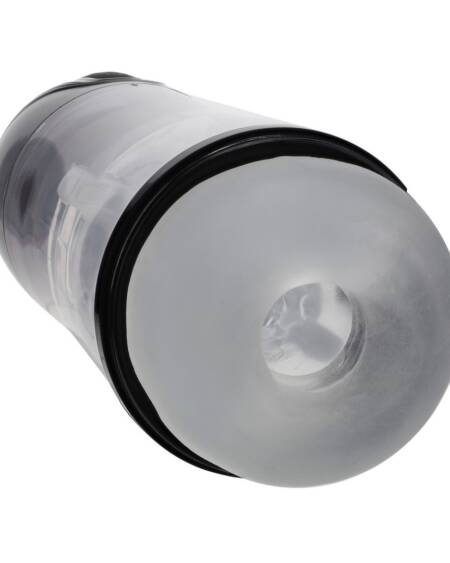 BOMBA DE MASTURBAÇÃO COM SUCÇÃO E VIBRAÇÃO SONICPULL MULTIMEDIA ENHANCED GUN METAL PUMPED