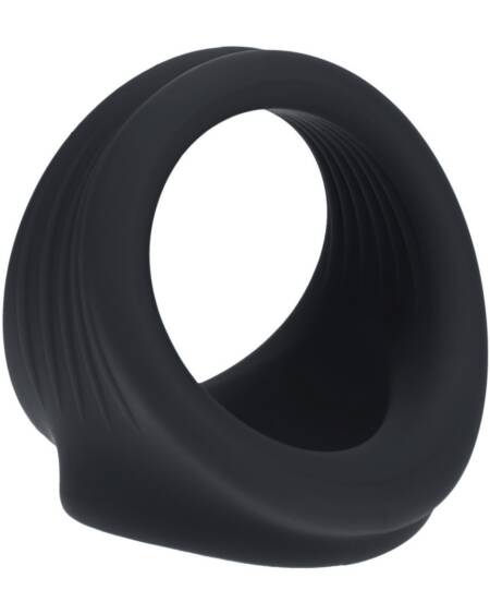 ANEL PARA O PÉNIS E TESTÍCULOS PRETO LEVELZ