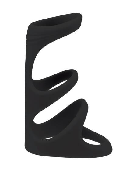 ANEL PARA O PÉNIS 3 LOOP PRETO LEVELZ