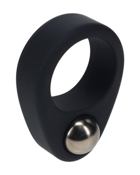 ANEL PARA O PÉNIS EM SILICONE LÍQUIDO COM PESO PRETO LEVELZ