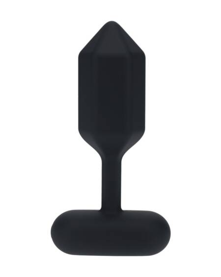 PLUG ANAL DE SILICONA COM VIBRAÇÃO HEXAGONAL S PRETO LEVELZ