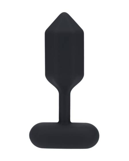 PLUG ANAL DE SILICONA COM VIBRAÇÃO HEXAGONAL L PRETO LEVELZ