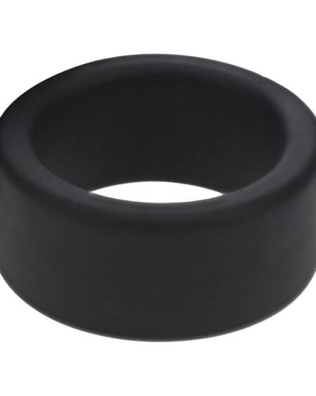 EXTENSOR DE TESTÍCULOS EM SILICONE LÍQUIDO S 34MM PRETO LEVELZ