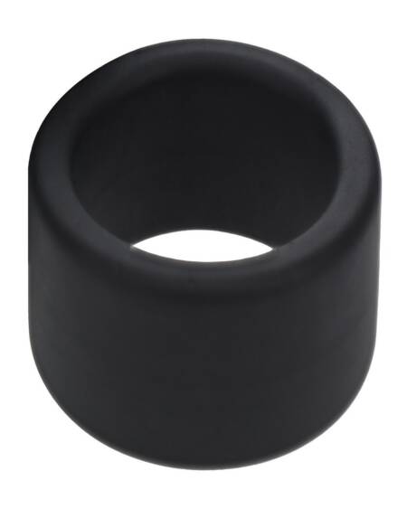 EXTENSOR DE TESTÍCULOS EM SILICONE LÍQUIDO L 34MM PRETO LEVELZ