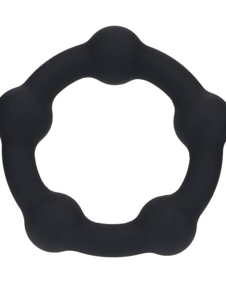 ANEL PARA O PÉNIS COM PÉROLAS M 35MM PRETO LEVELZ