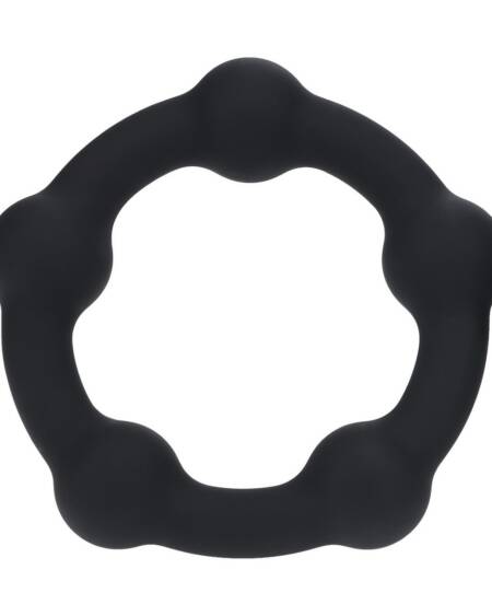 ANEL PARA O PÉNIS COM PÉROLAS L 45MM PRETO LEVELZ