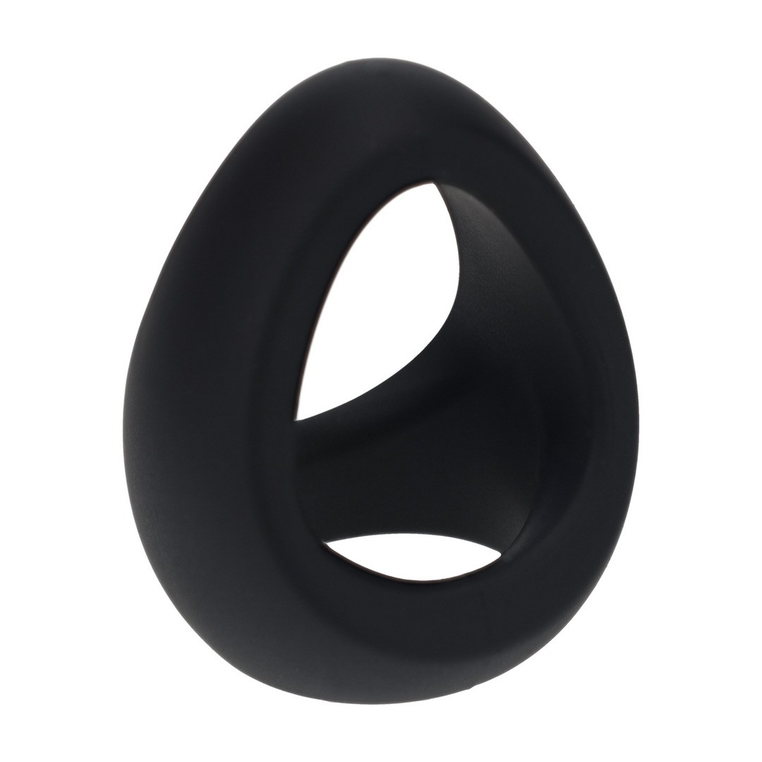 ANEL PARA O PÉNIS EM SILICONE SOFT TRI O PRETO LEVELZ