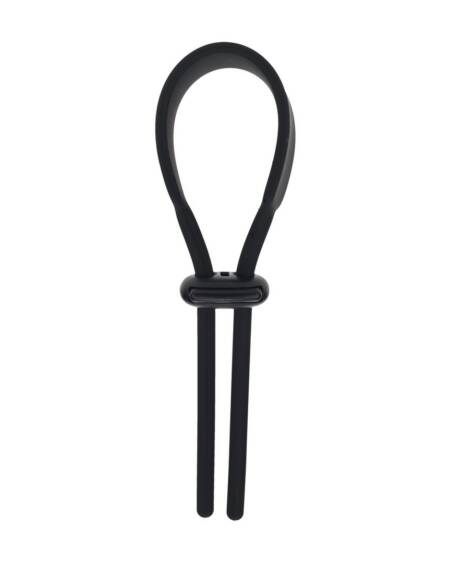 ANEL AJUSTÁVEL PARA O PÉNIS EM SILICONE 5MM PRETO LEVELZ