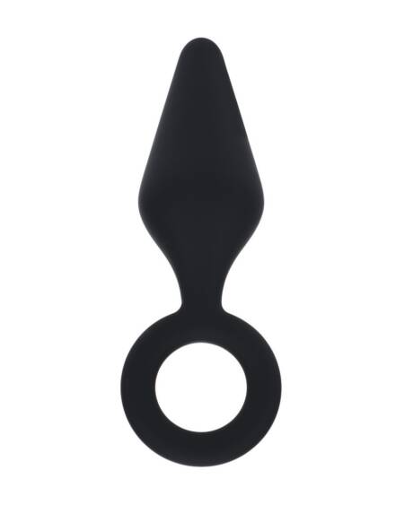 PLUG ANAL DE SILICONE M PRETO LEVELZ