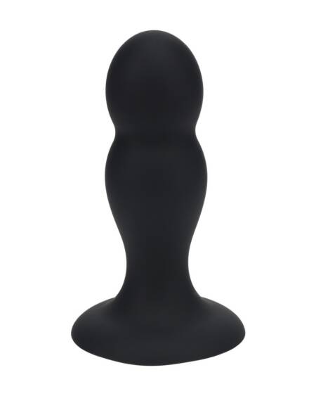 PLUG ANAL DE SILICONE LÍQUIDO DOBLE RATTER M PRETO LEVELZ