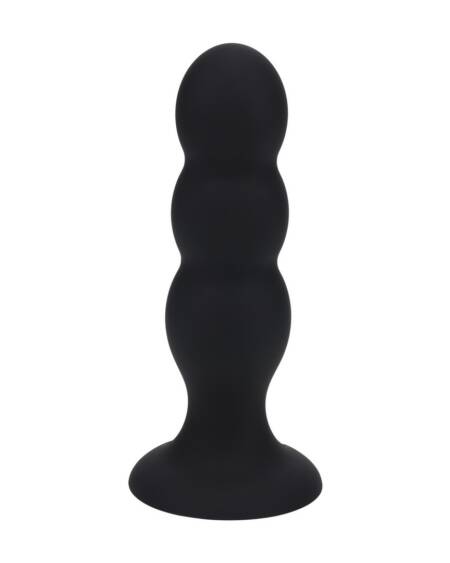 PLUG ANAL DE SILICONA LÍQUIDO TRI RATTLE L PRETO LEVELZ
