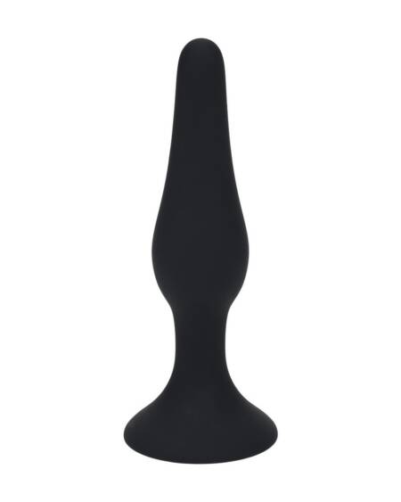 PLUG ANAL DE SILICONA SLIM S PRETO LEVELZ