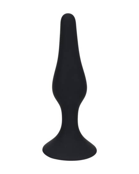 PLUG ANAL DE SILICONA SLIM M PRETO LEVELZ