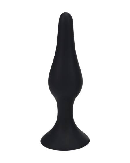 PLUG ANAL DE SILICONA SLIM XL PRETO LEVELZ