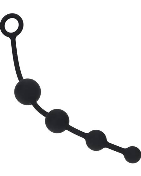 PEROLAS ANAIS DE SILICONE CURVADAS PRETO LEVELZ