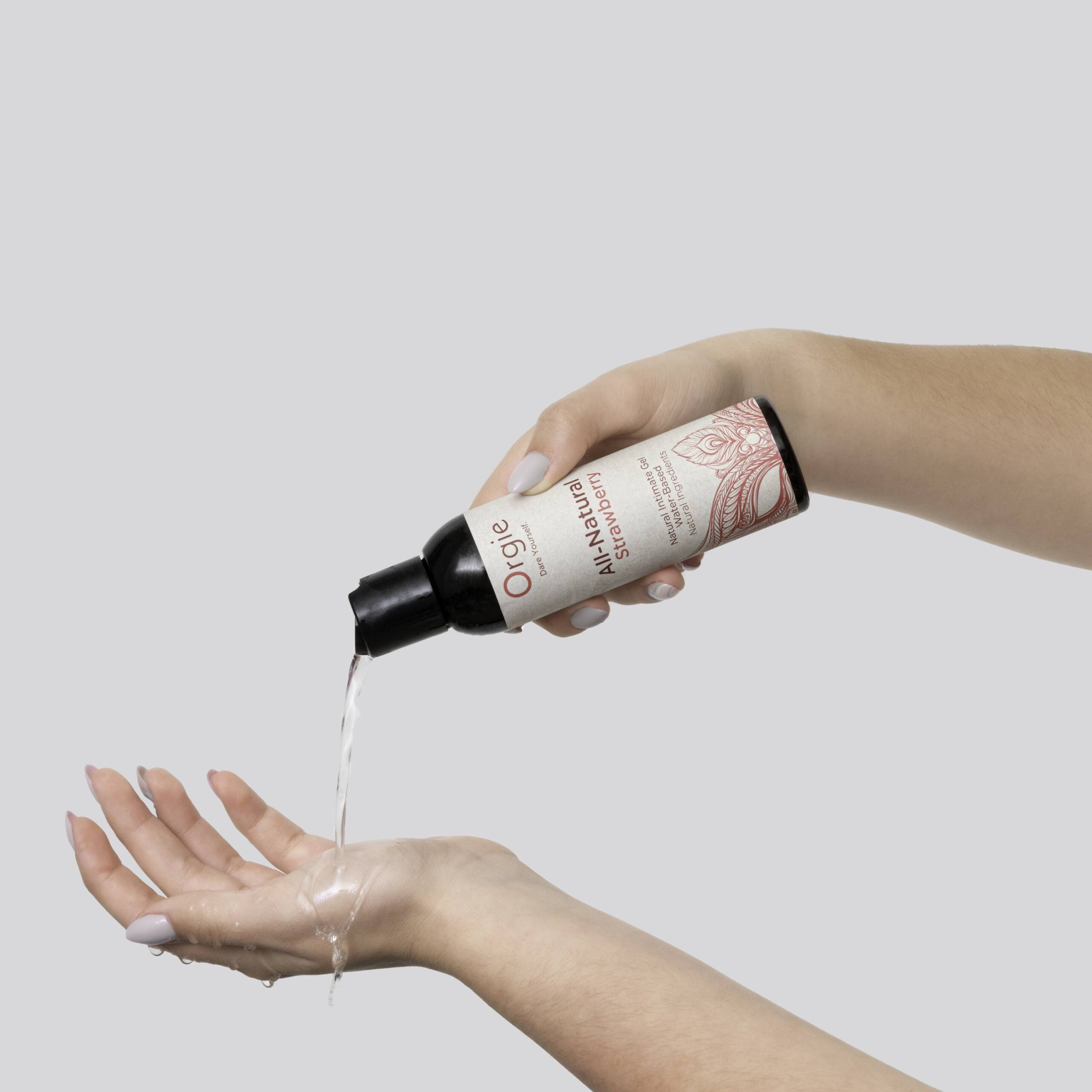 GEL ÍNTIMO ALL-NATURAL MORANGO 150ML ORGIE