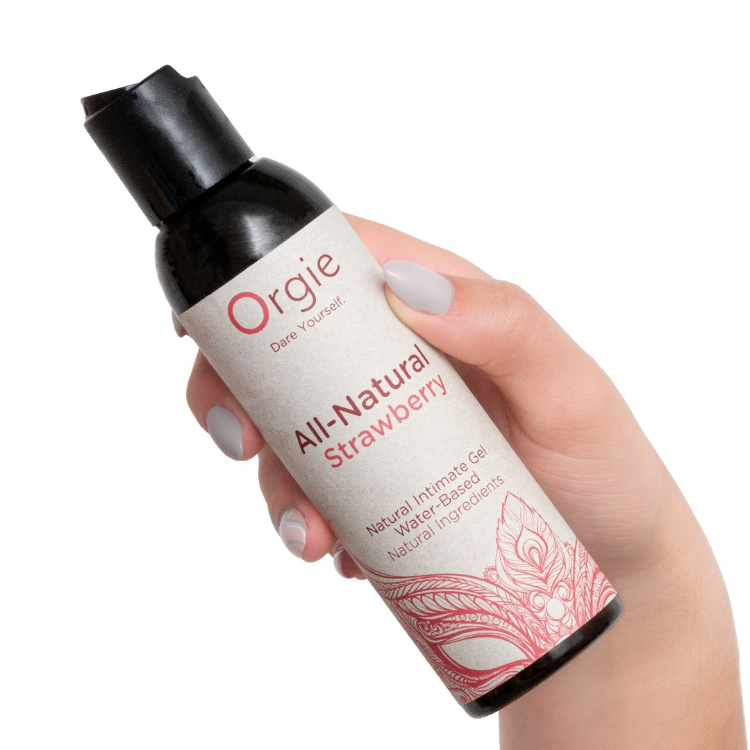 GEL ÍNTIMO ALL-NATURAL MORANGO 150ML ORGIE - Image 5