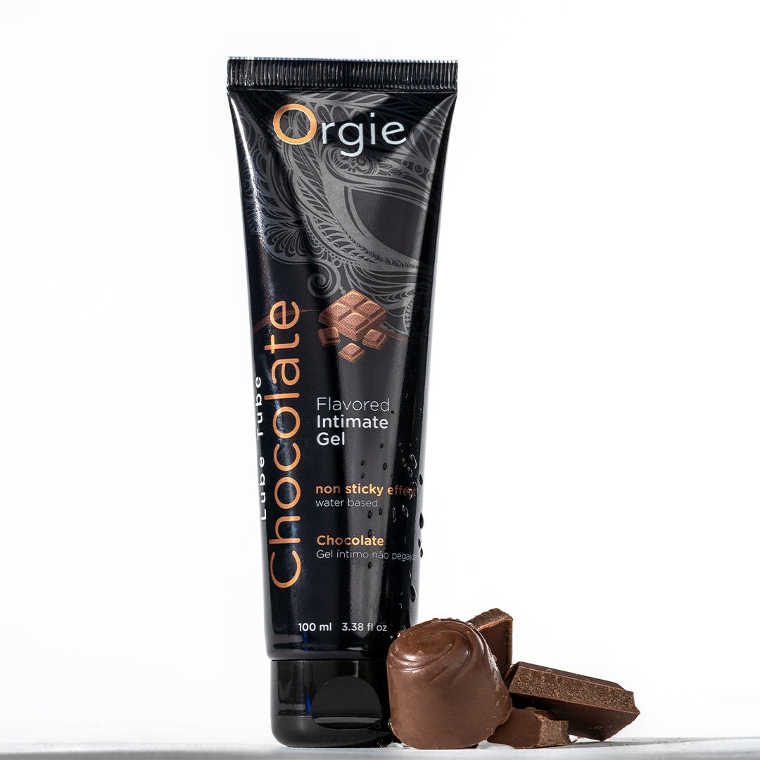 LUBRICANTE A BASE DE AGUA CON SABOR A CHOCOLATE 100ML ORGIE - Image 3