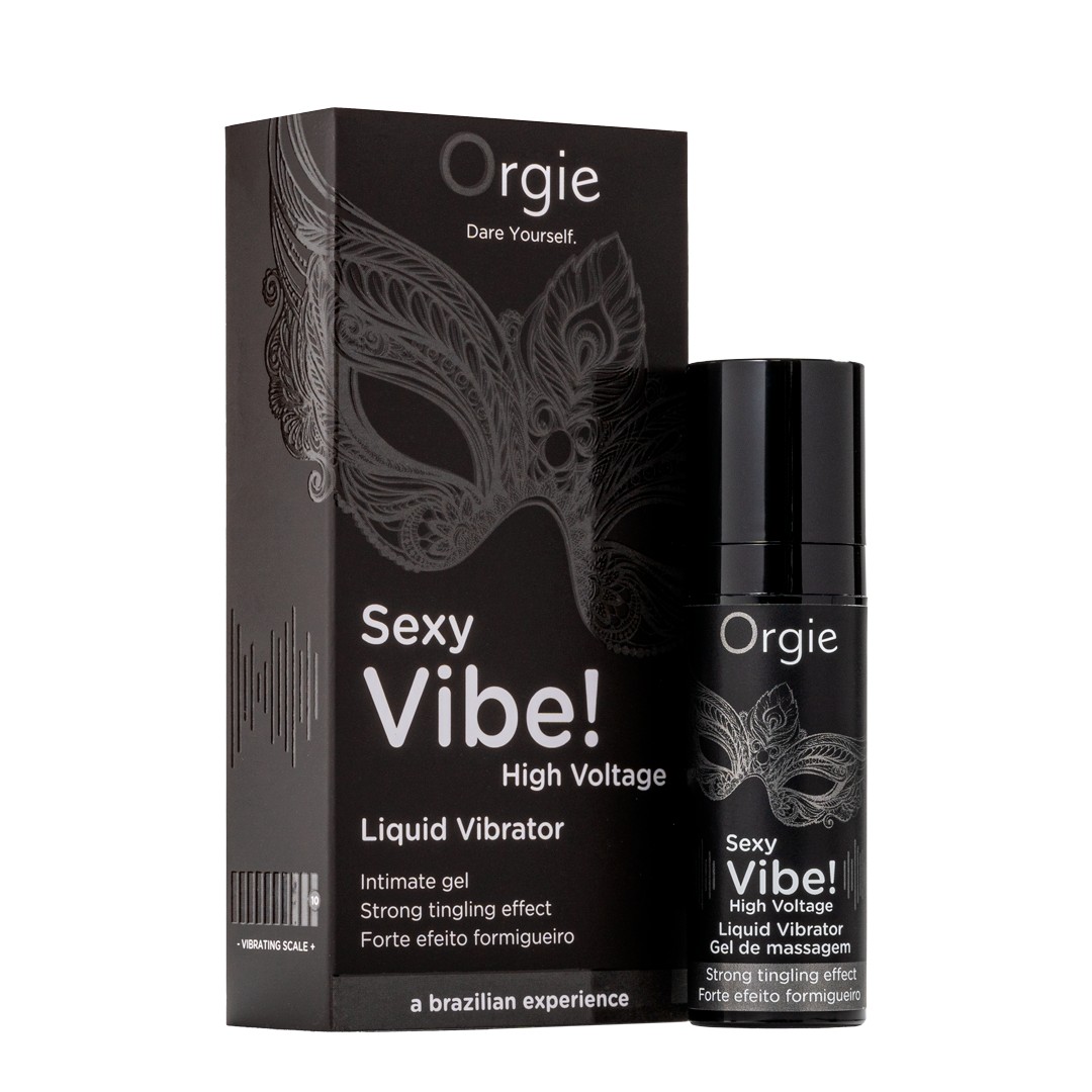 GEL CON VIBRACIÓN SEXY VIBE HIGH VOLTAGE 15ML ORGIE - Image 4