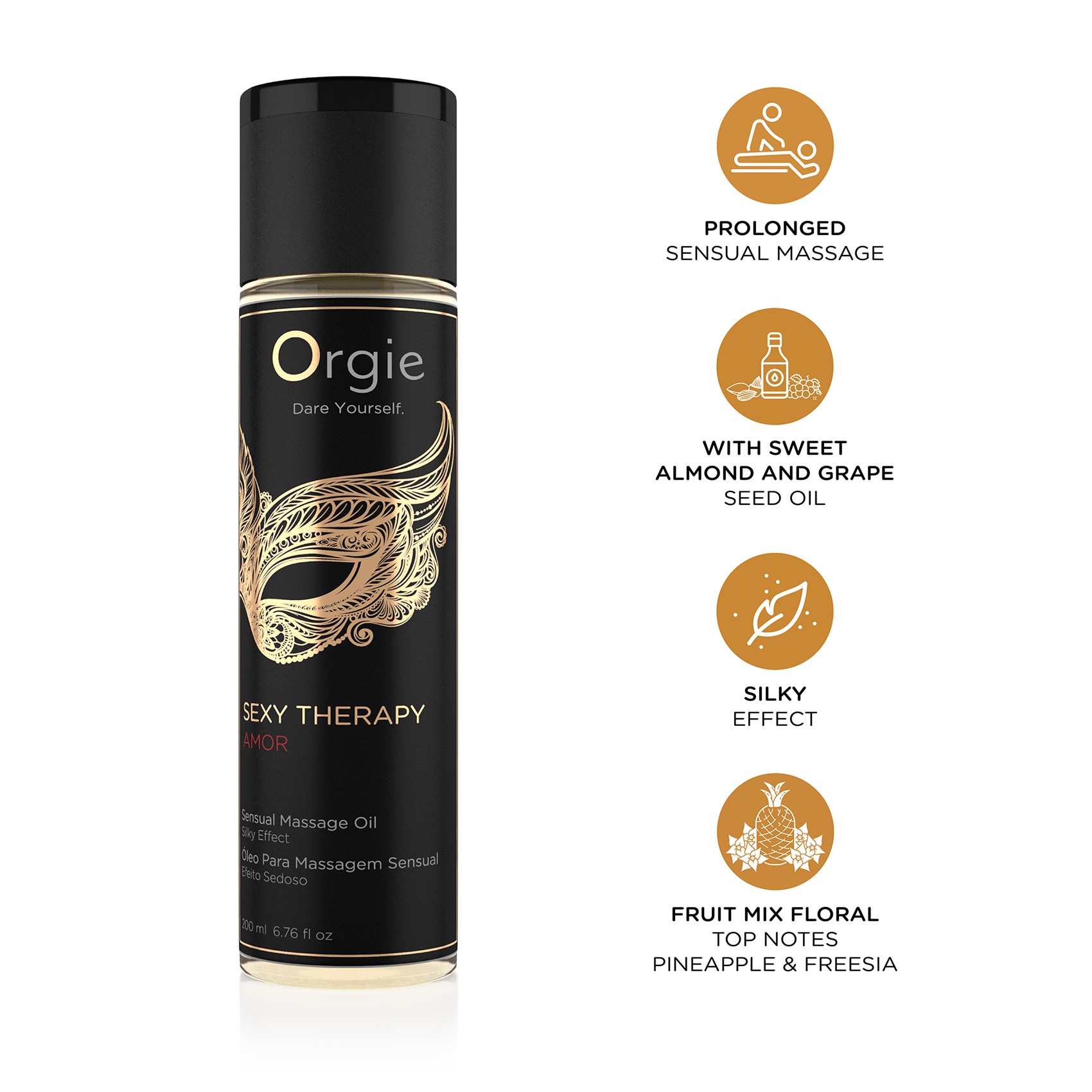 ACEITE DE MASAJE SEXY THERAPY AMOR 200ML ORGIE - Image 6